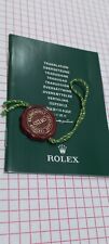 Rolex set corredo usato  Roma