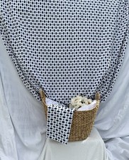 Lençol plano Pottery Barn Teen TAMANHO COMPLETO azul branco 1 fronha CONTEMPORÂNEA comprar usado  Enviando para Brazil