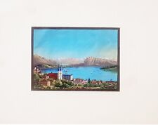 Gouache antica 1790 usato  Roma