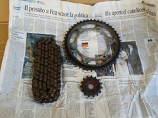 kit catena corona pignone usato  Italia