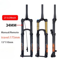 Garfo de suspensão a ar para bicicleta MTB de viagem 175 mm eixo 15*110 mm garfo dianteiro de impulso comprar usado  Enviando para Brazil