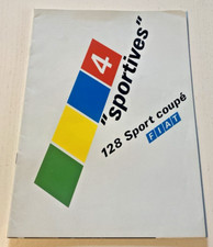 Brochure fiat 128 d'occasion  Quarré-les-Tombes