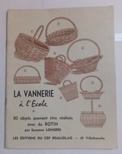 Vannerie école. objets d'occasion  Nogent-sur-Vernisson