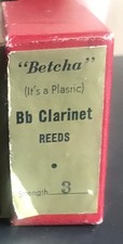 SEIS Clarinetes Novo Vintage Estoque Antigo BETCHA PALHETAS DE PLÁSTICO SELMER 6 PALHETAS comprar usado  Enviando para Brazil