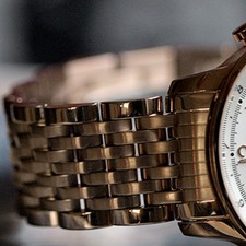 Edelstahlband poljot rotgold gebraucht kaufen  München