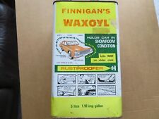 Finnigans waxoyl 1970s for sale  RHYL