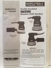 Porter cable quicksand for sale  Vista