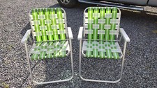 Vintage aluminum folding for sale  Shenandoah Junction