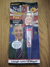 Nigel farage talking for sale  MARGATE