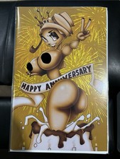 Usado, Bolo de aniversário Totally Rad violeta completo impertinente dourado comprar usado  Enviando para Brazil