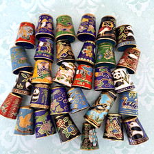Vintage enamel brass for sale  SUTTON