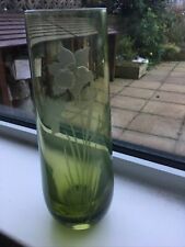 Caithness glass vase. for sale  ANNAN