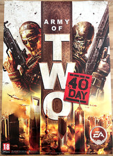 Pôster promocional Army Of Two raro PS3 XBOX 360 70cm x 100cm comprar usado  Enviando para Brazil