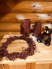 Rustic decor red for sale  Whitmore Lake