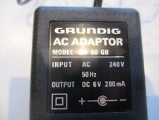 Genuine grundig adaptor for sale  MALVERN