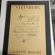 saul steinberg lithograph for sale  West Bloomfield