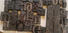 Vintage alphabet wood for sale  NEWHAVEN