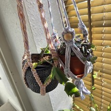 2pc macrame plant for sale  POLEGATE