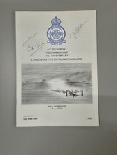 617 squadron signed for sale  BEDALE