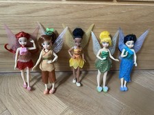 Mini conjunto de bonecas Disney Fairies Sininho e Amigos raro. 5 bonecas. Com sapatos. comprar usado  Enviando para Brazil