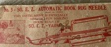 Automatic hook rug for sale  Chebeague Island