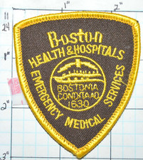 MASSACHUSETTS, BOSTON SAÚDE E HOSPITAIS EMERGÊNCIA MÉDICA PEQUENO 3" CHAPÉU ADESIVO comprar usado  Enviando para Brazil