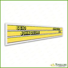 6610 Ciągnik serii 10 Maska Laminowane paski Naklejki Naklejki pasują do John Deere na sprzedaż  Wysyłka do Poland