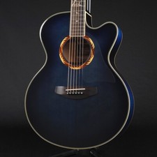 Guitarra elétrica acústica YAMAHA CPX-15SA Miami Ocean Blue 2007 feita no Japão, usado comprar usado  Enviando para Brazil