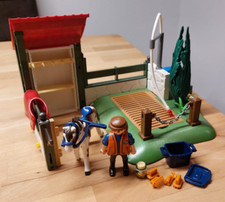 Playmobil country pferdewaschp gebraucht kaufen  München