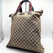 Bolsa tote Gucci GG Sherry Line grande capacidade sem arranhões usada comprar usado  Enviando para Brazil