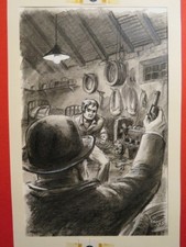 Original drawing maigret d'occasion  Expédié en Belgium