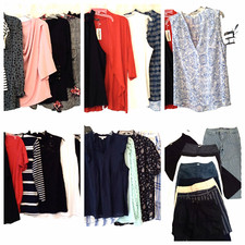 ENORME LOTE DE 68 piezas para mujer talla LG/12 ROPA DE TRABAJO E INFORMAL ZAPATOS ¡Bolsas y más! segunda mano  Embacar hacia Mexico