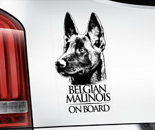 Belgian malinois sticker d'occasion  Expédié en Belgium