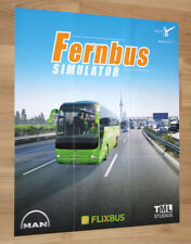 Usado, Pôster alemão raro Fernbus Coach Bus Simulator 40x35cm   comprar usado  Enviando para Brazil