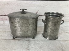 Hammered pewter ice for sale  WIRRAL