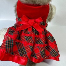 Red plaid dog for sale  Arlington
