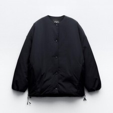 Zara black puffer for sale  Plymouth