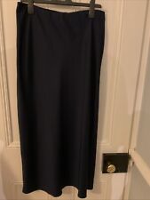 Navy satin elasticated for sale  ALDERSHOT