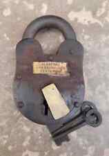 Antique padlock iron for sale  Shipping to Ireland