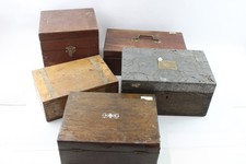 Antique wooden boxes for sale  LEEDS