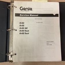 Genie trax service for sale  Sugar Grove