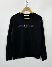 Moletom Luxo Givenchy Manga Longa Masculino Tamanho Pequeno Logotipo 3D Preto Top comprar usado  Enviando para Brazil
