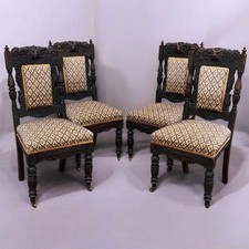 Set edwardian carved for sale  SAWBRIDGEWORTH