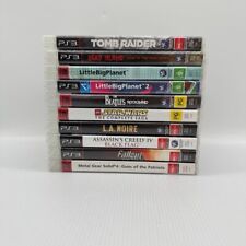 Pacote de jogos PS3 x10 Playstation 3 na caixa tudo completo com manuais e excelente Discos comprar usado  Enviando para Brazil