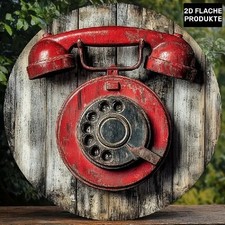 Blechschild rotes telefon gebraucht kaufen  Limbach-Oberfrohna