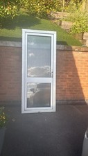 White upvc door for sale  LEICESTER