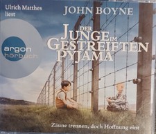 Junge gestreiften pyjama gebraucht kaufen  Bonn