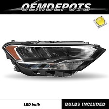 Lâmpada de farol de LED para passageiro direito Volkswagen Jetta 2019-2023 [não projetor], usado comprar usado  Enviando para Brazil