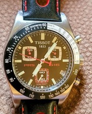 Tissot PRS 516 cronógrafo quartzo mostrador preto J562/662 nova pulseira. comprar usado  Enviando para Brazil