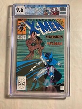 X-Men #256 Classic Jim Lee Psylocke Cover CGC 9.6 Páginas Brancas Marvel 1989., usado comprar usado  Enviando para Brazil